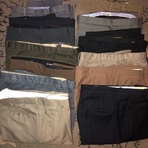 Lot of men’s dress pants